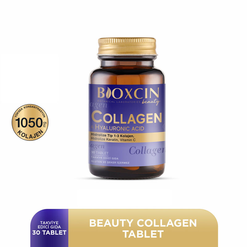 Bioxcin Beauty Kollagen Tabletten - Haut- und Haarsupport