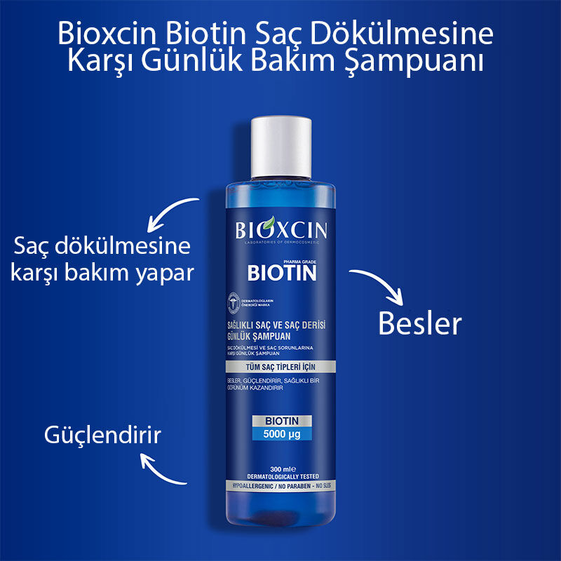 Bioxcin Biotin Shampoo 300 ml