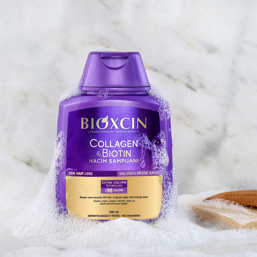 Bioxcin Collagen And Biotin Volume Shampoo 3 x300 ml