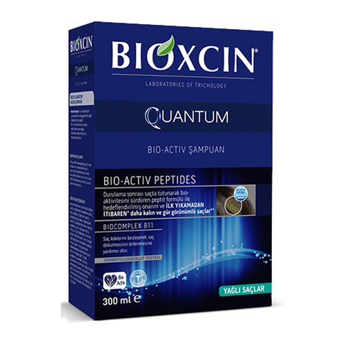 Bioxcin Quantum Anti Hair Loss Shampoo For Oily Hair 300 ml