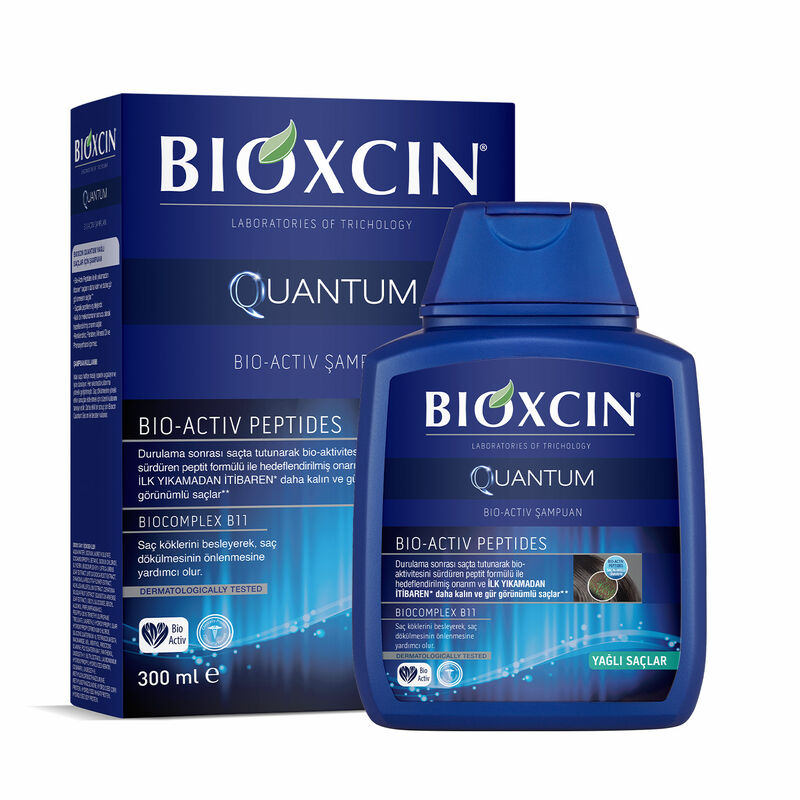 Bioxcin Quantum Anti-Haarausfall Shampoo für fettiges Haar 300ml