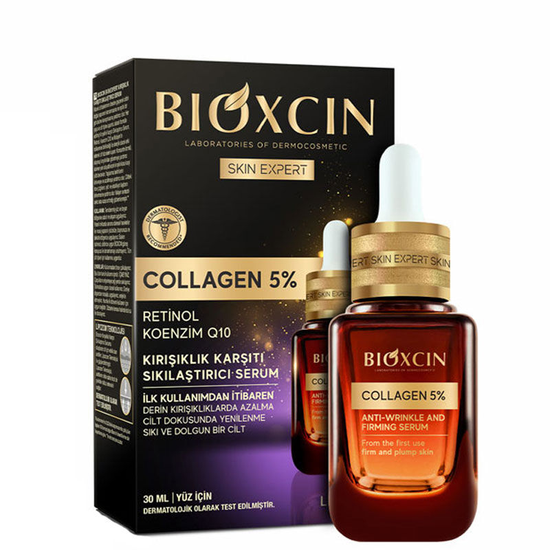 Bioxcin Kollagen 5% Anti-Falten Straffungsserum 30ml