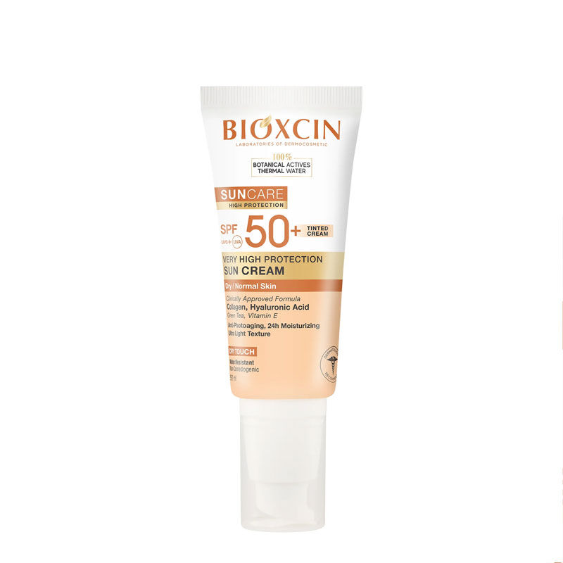 Биоксин Солнцезащитный Тональный Крем Для Сухой Кожи SPF 50+ 50 мл