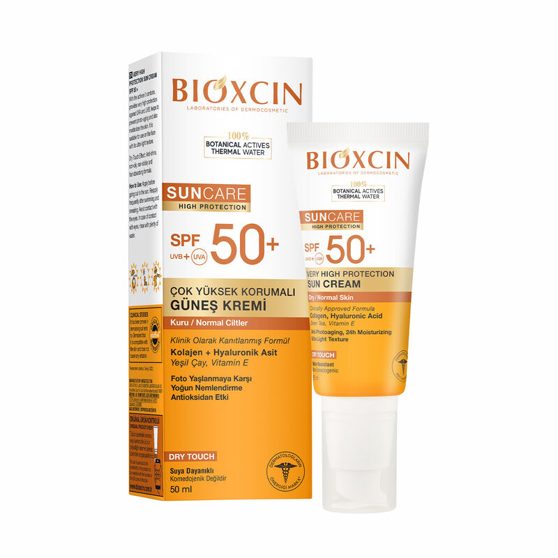 Bioxcin Sun Care Very High Protection Sunscreen For Dry Skin Spf 50+ 50 ml