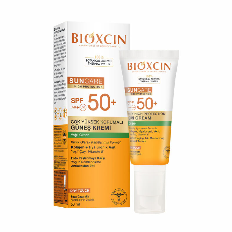 Bioxcin Sun Care Very High Protection Sunscreen For Oily Skin Spf 50+ 50 ml