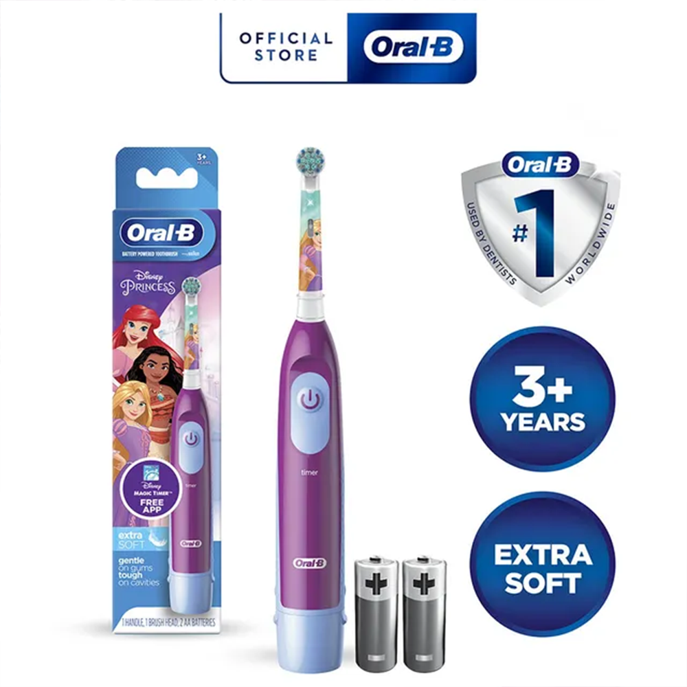 Oral-B Vitality Cross Action Kids Electric Toothbrush with Timer