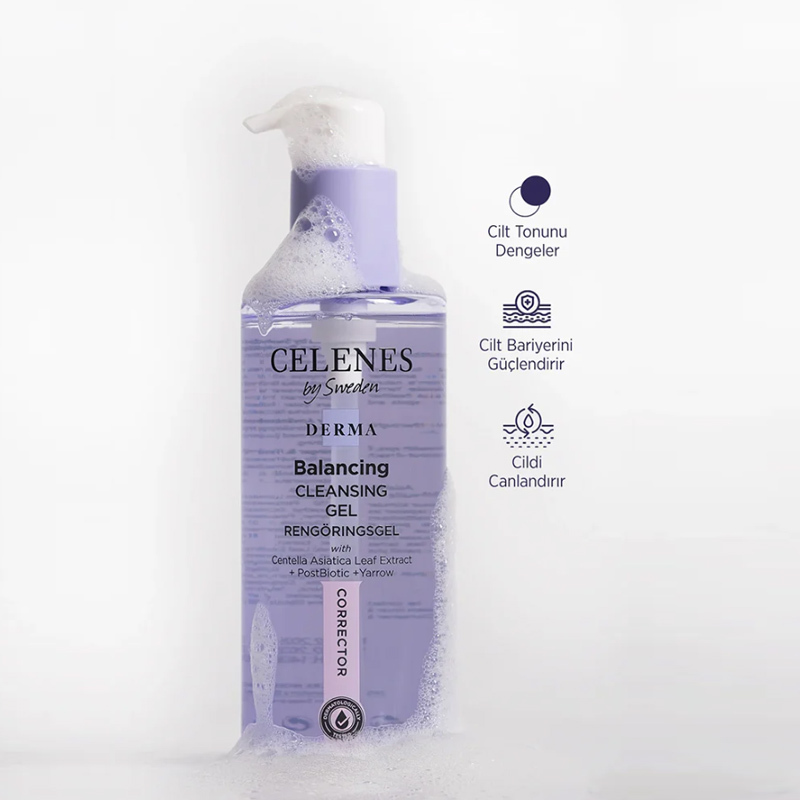 Гель для умывания Celenes Derma против пятен с центеллой 250 мл