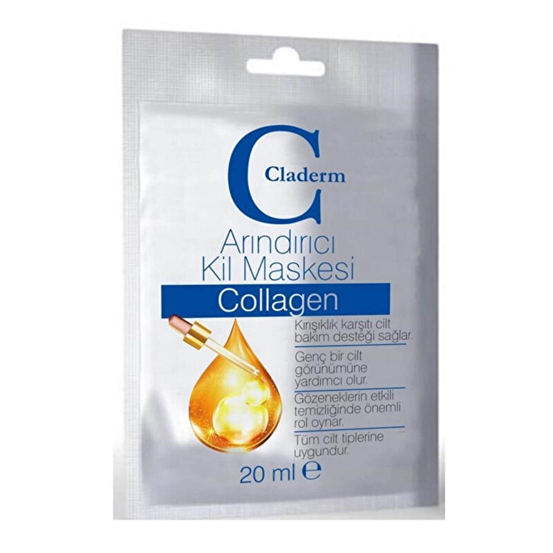 Claderm Purifying Clay Mask With Collagen 20 ml