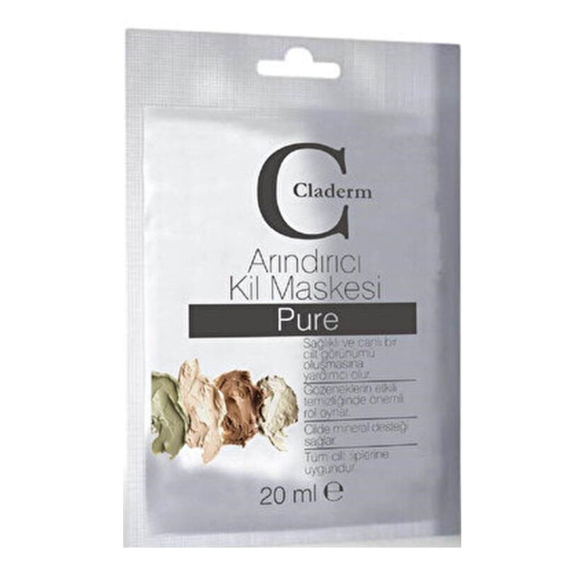 Claderm Purifying Clay Mask With Pure Content 20 ml