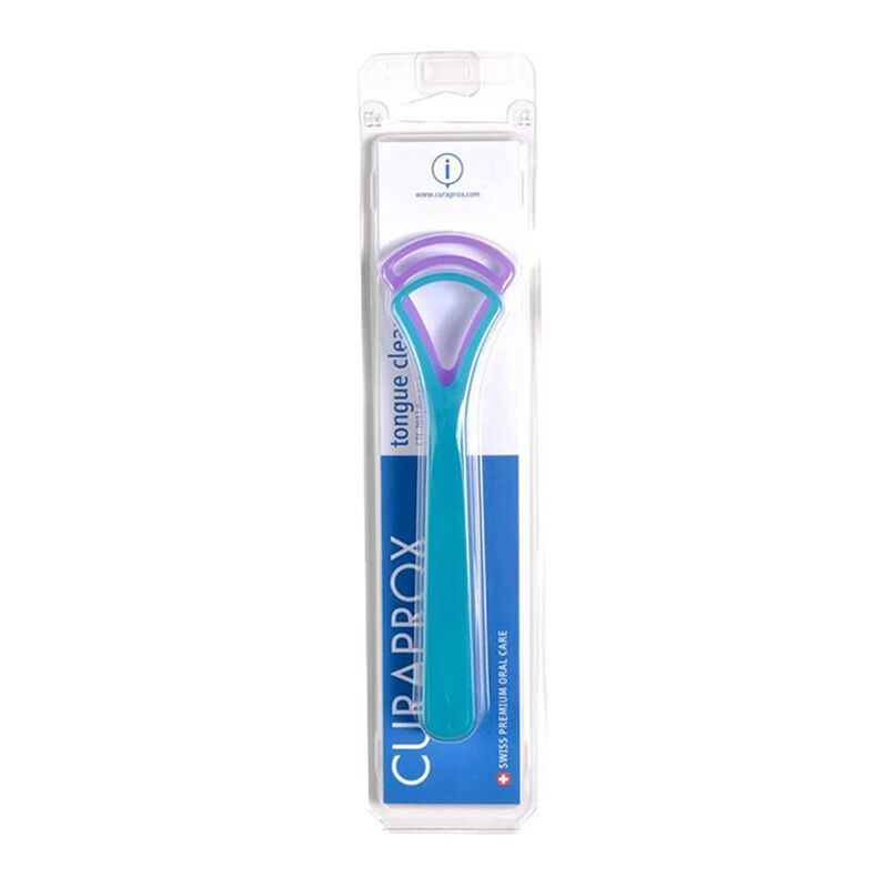 جهاز تنظيف اللسان 2 قطعة CTC-203 من كورا بروكس Curaprox