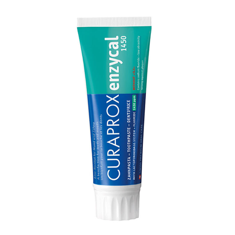 Curaprox Enzycal 1450 ppm Toothpaste 75 ml