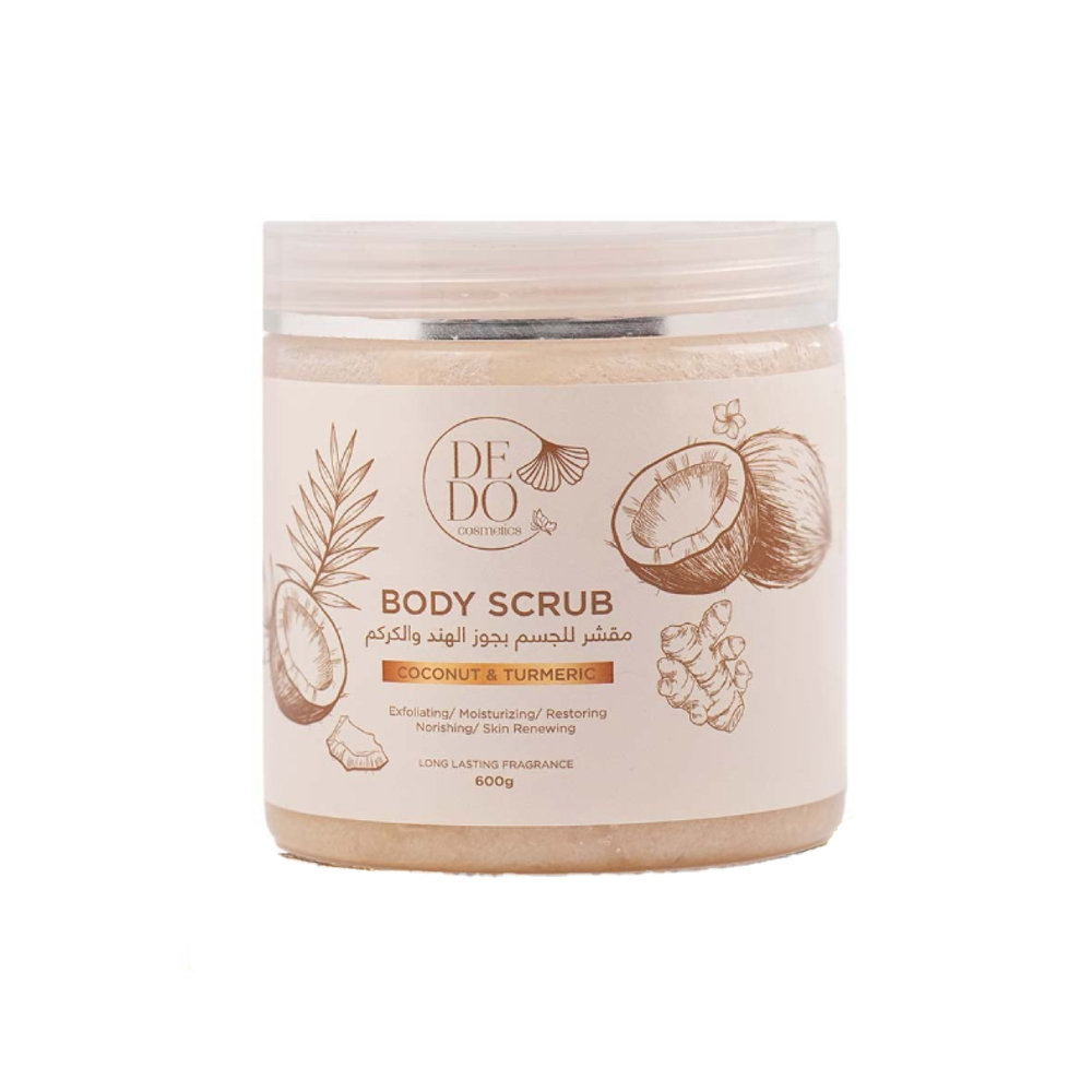 Dido Coconut and Turmeric Oil Sugar Scrub 600g