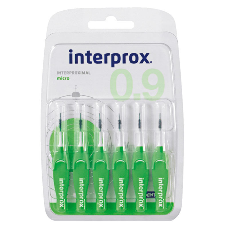 Dentaid Interprox 4 g Micro Blister Pack Of 6 - Green - N31192