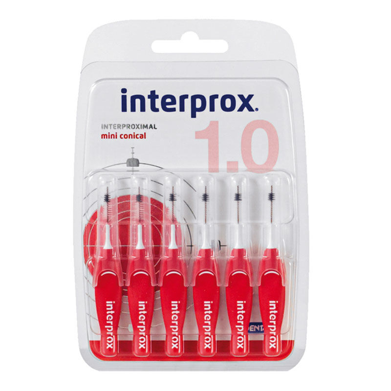 Dentaid Interprox 4 g Miniconical Blister Pack Of 6 - Red - N31195
