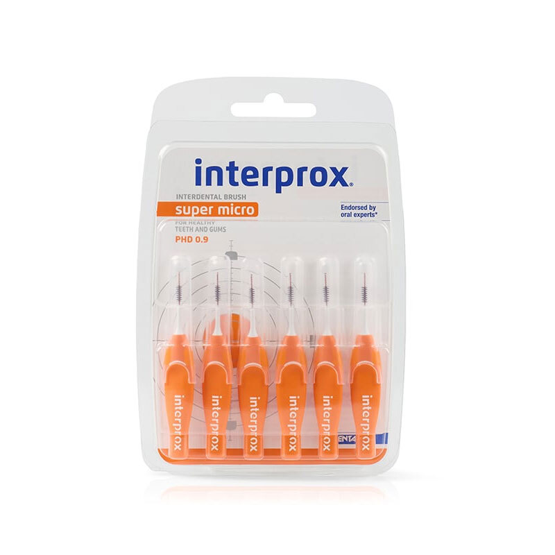 Dentaid Interprox 4 g Supermicro Blister Pack Of 6 - Orange - N31193