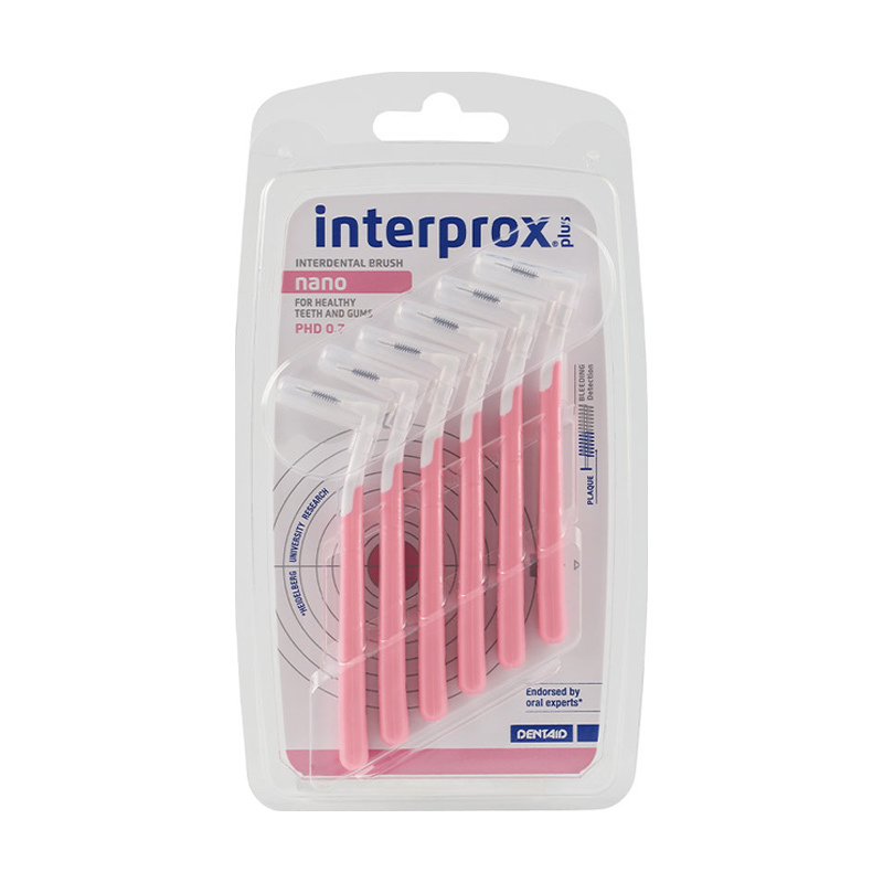 Dentaid Interprox Plus 2 g Nano Blister 6 pcs - Pink - N5251471