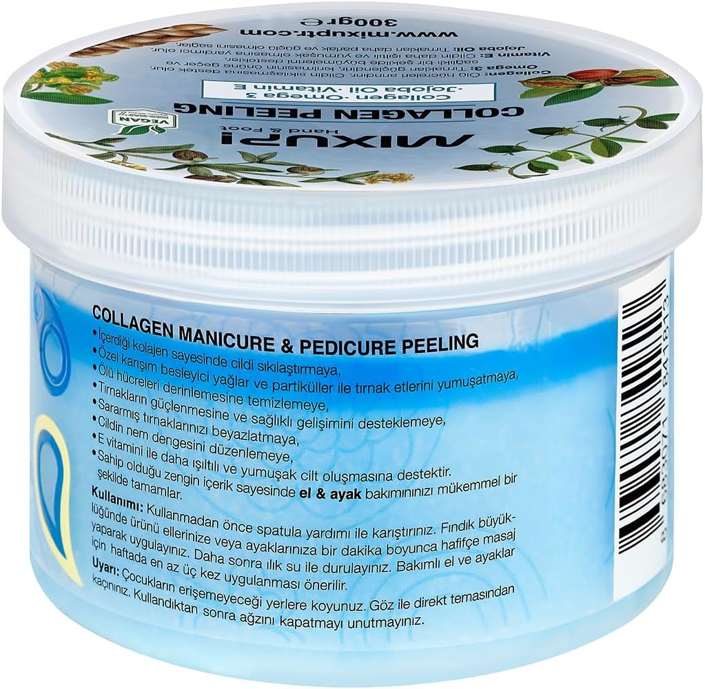 Mixup Kollagen Peeling 300g mit Omega 3 &amp; Jojobaöl