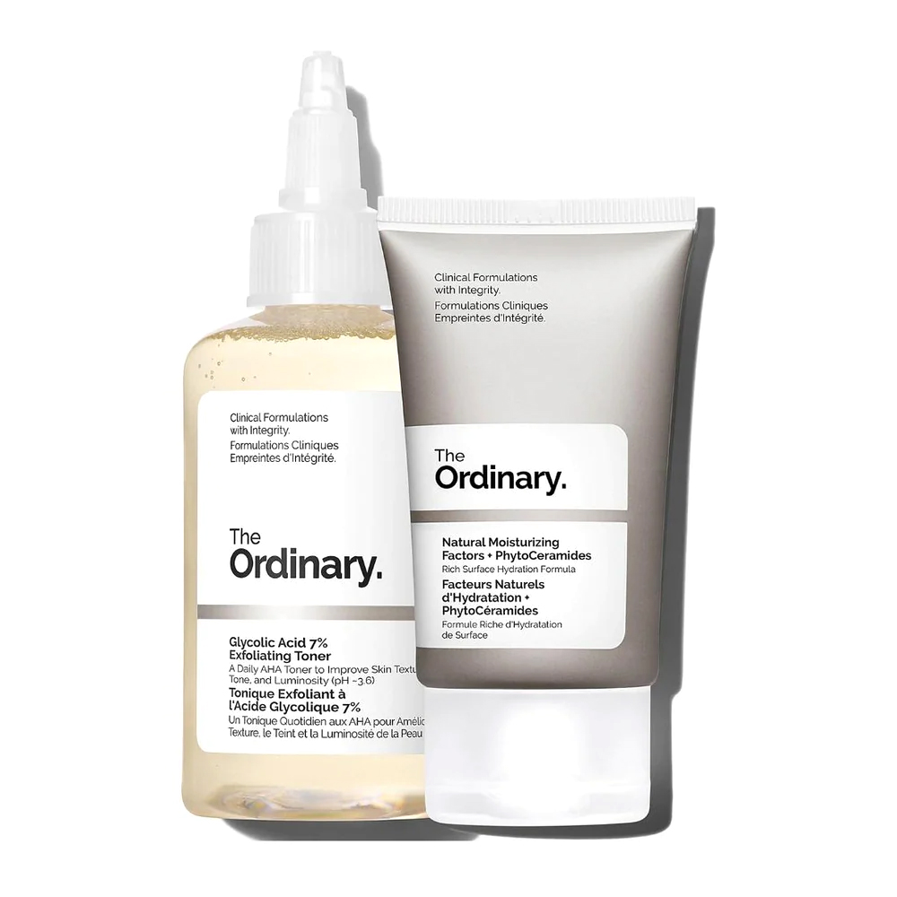 The Ordinary Glycolic Acid Toner + Moisturizer Eyewear Set