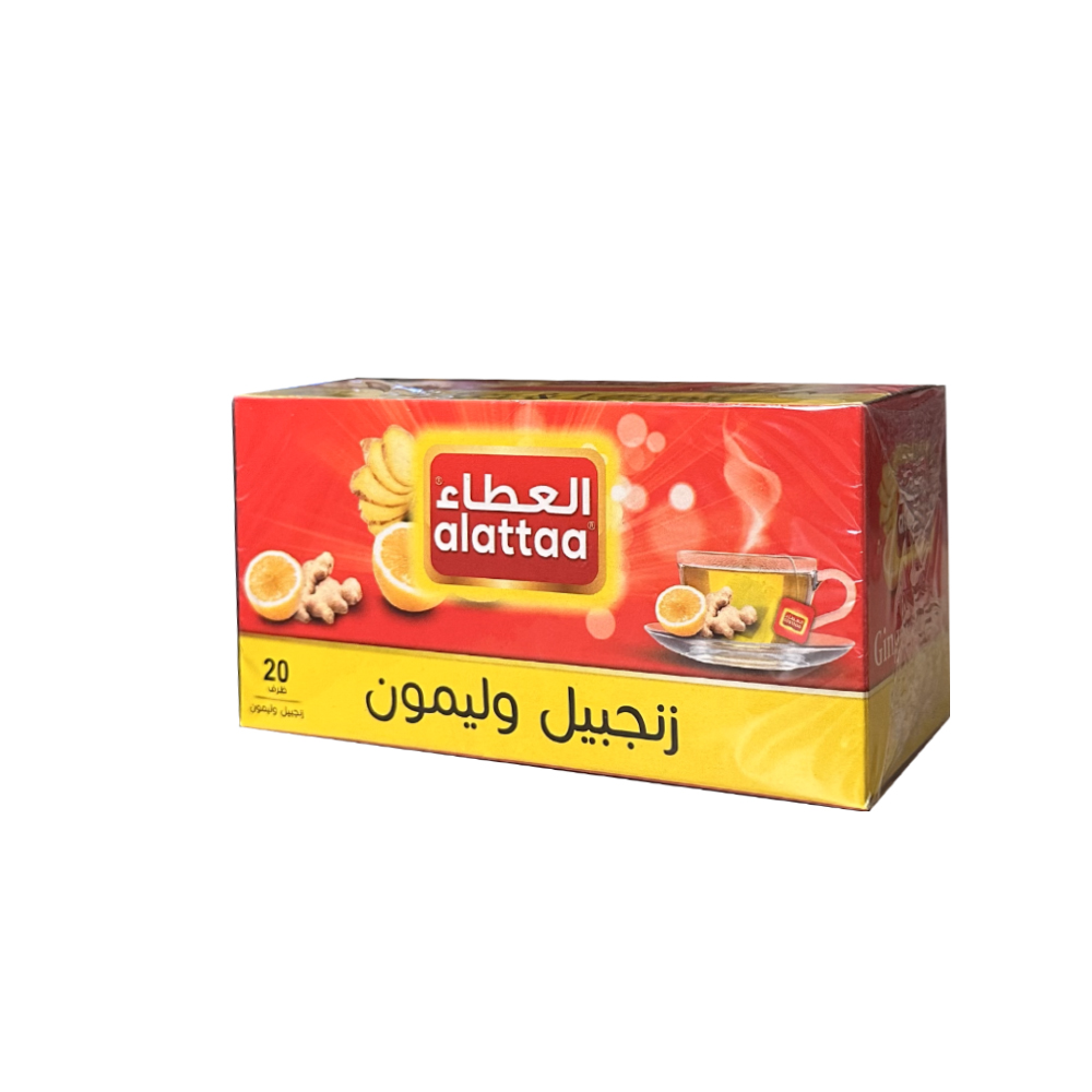 Ginger and Lemon Drink by Al-Ataa, 20 Sachets