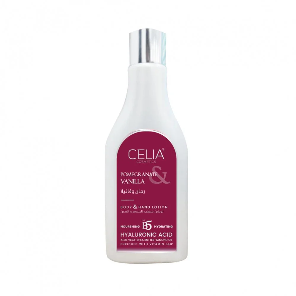 Celia Pomegranate and Vanilla Body Lotion - 200 ml