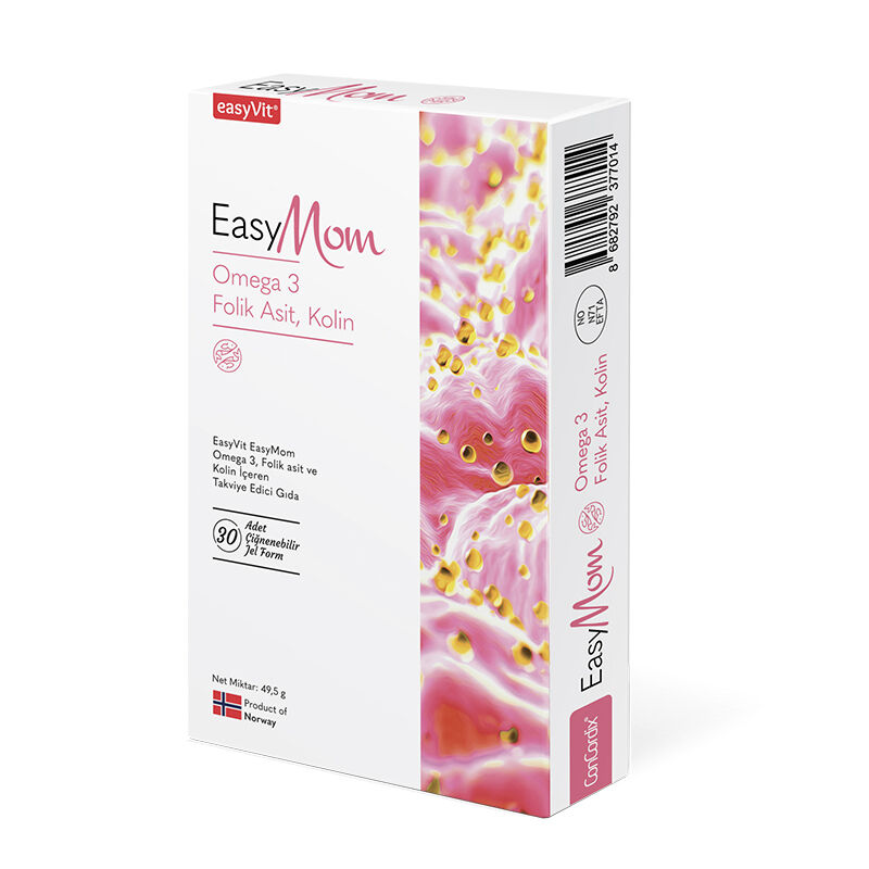 Easyvit Easymom Food Supplement 30 pcs Chewable Gel Form
