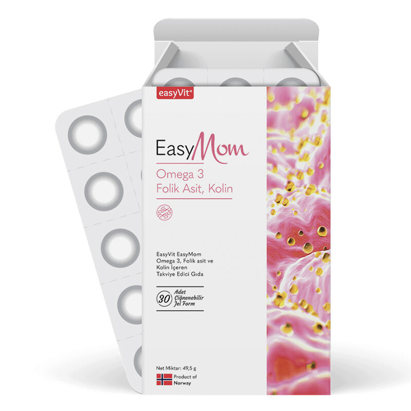 EasyVit مكمل غذائي إيزي فيت إيزي موم، 30 قطعة على شكل جل قابل للمضغ