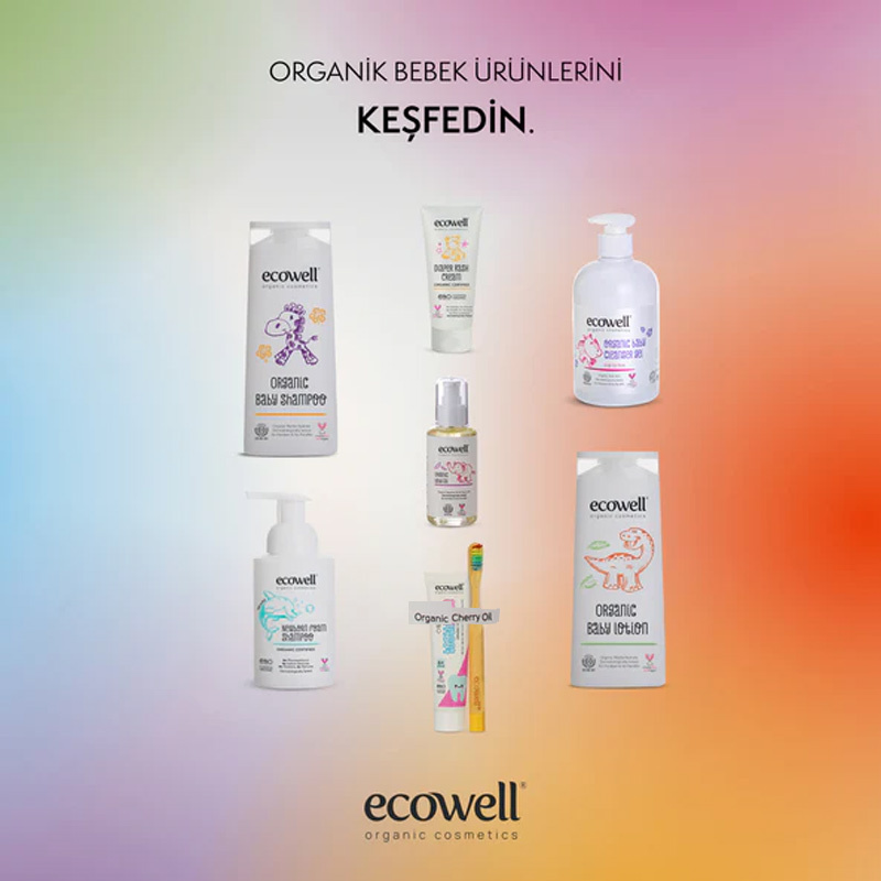 Ecowell زيت الأطفال العضوي من إيكوويل 100 مل