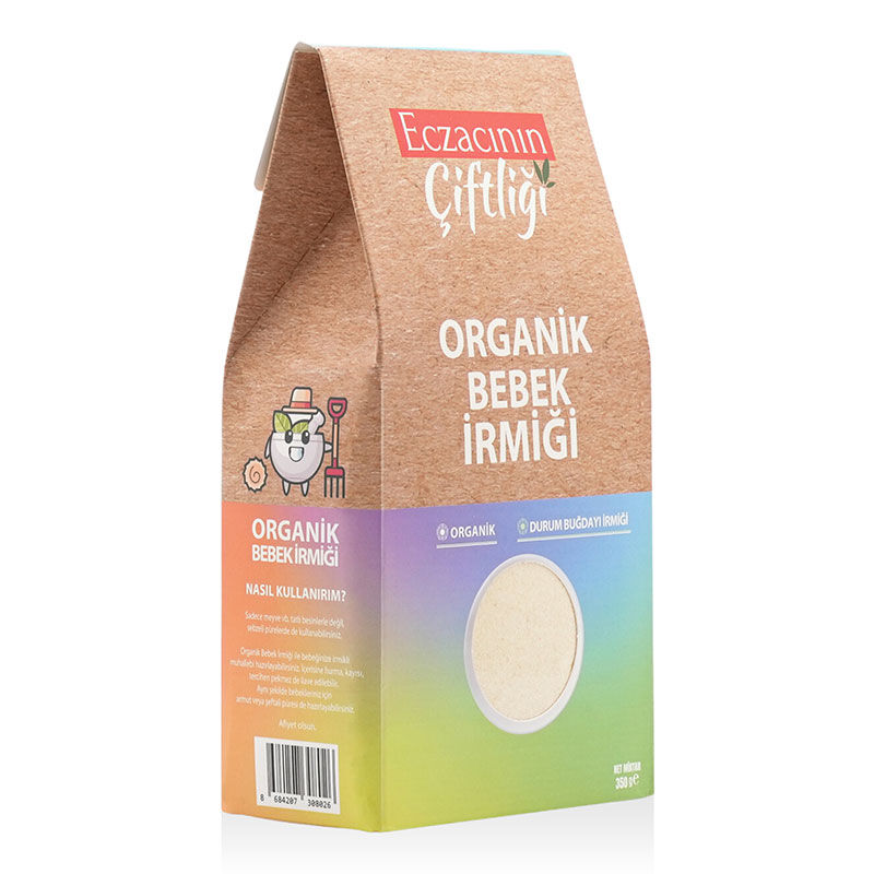 Eczacının Çiftliği Organic Baby Semolina 350 gr