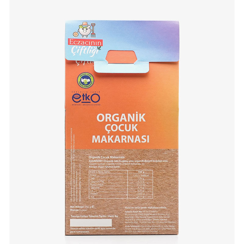 Bio-Kinderpasta - 250g von Pharmacist's Farm Gesunde Option