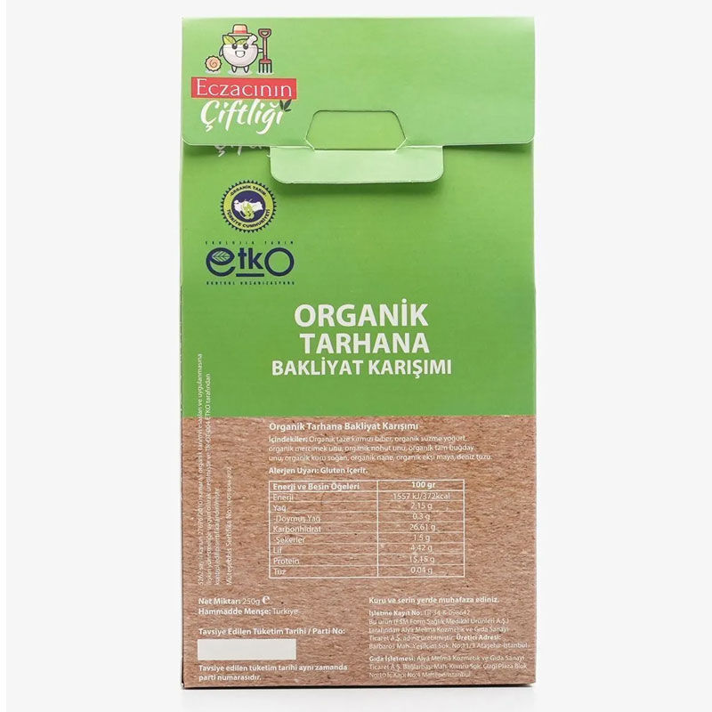 Органическая тархана смесь бобовых 250 г от Eczacının Çiftliği
