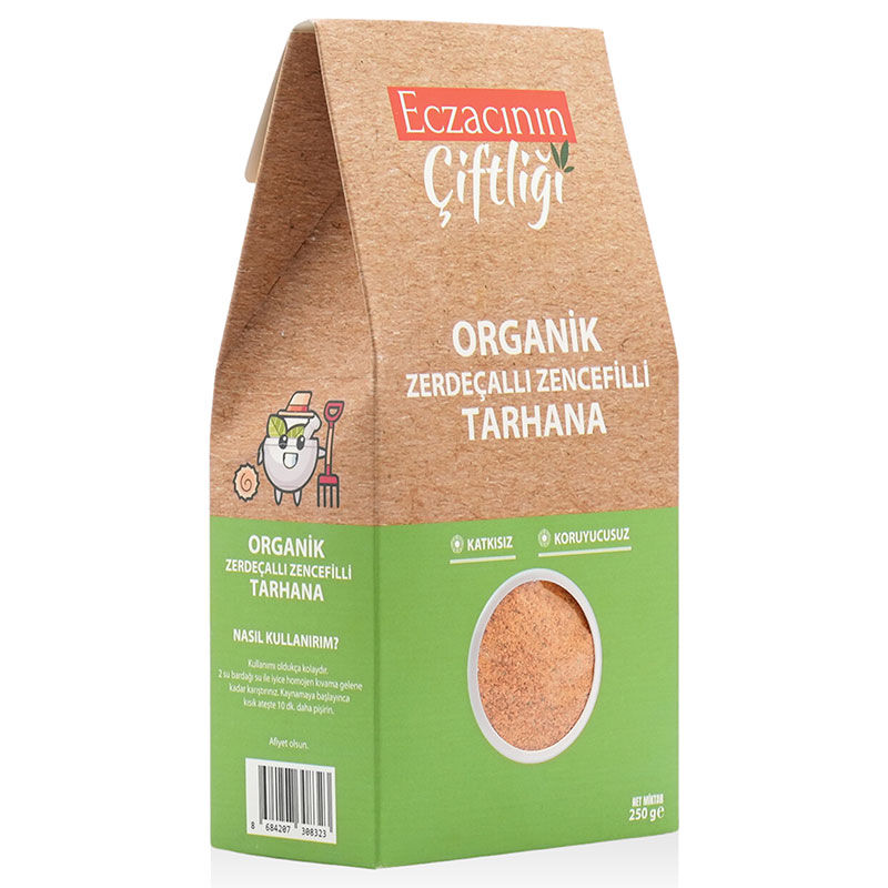 Eczacının Çiftliği Organic Turmeric Ginger Tarhana 250 gr