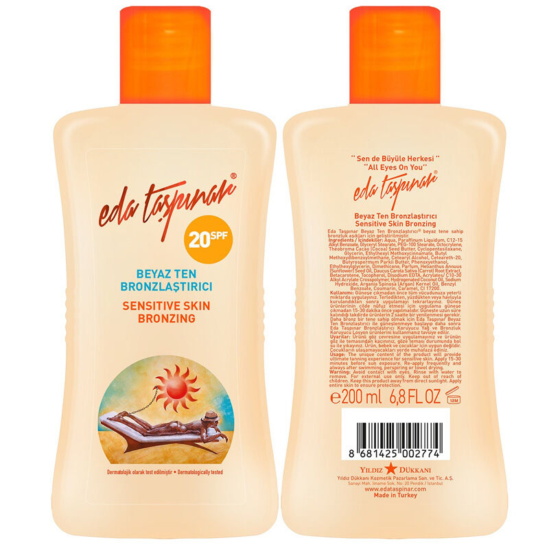 Eda Taspinar Bronzer SPF 20 Helle Haut 200 ml