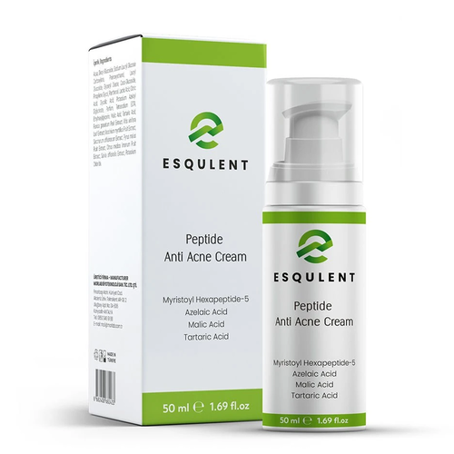Esqulent Peptid Gesichtscreme für unregelmäßige Haut - 50 ml