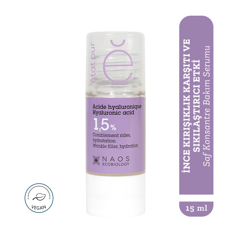 Etat Pur Pure Active Hyaluronic Acid Anti-Fine Lines Pure Concentrated Care 15 ml