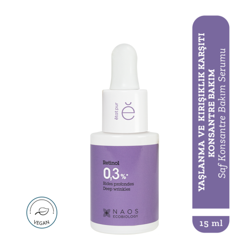 Etat Pur Pure Active Retinol %0,3 Anti-Wrinkle Pure Concentrate Treatment 15 ml