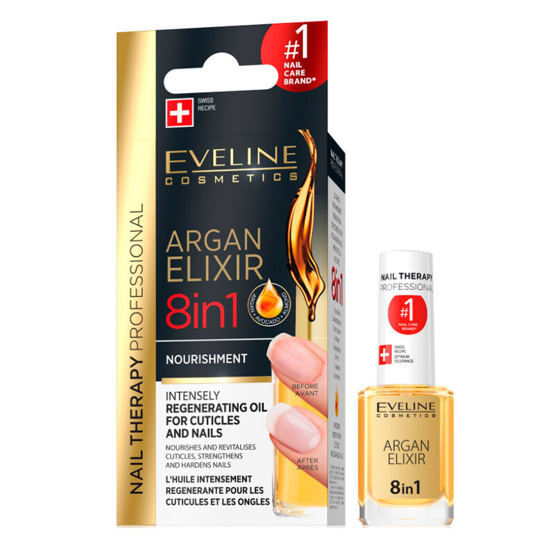 Eveline Cosmetics علاج أظافر بالأرغان من إيفلين كوزمتكس 12 مل