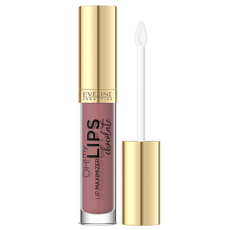 Eveline Cosmetics ملمع شفاه أوه ماي ليبس من إيفلين كوزمتكس، 4.5 مل، شوكولاتة