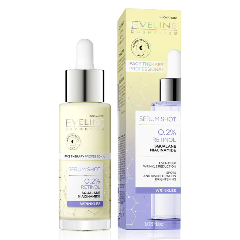 Eveline Cosmetics Serum Shot 0.2% Retinol Sqalane Serum 30 ml