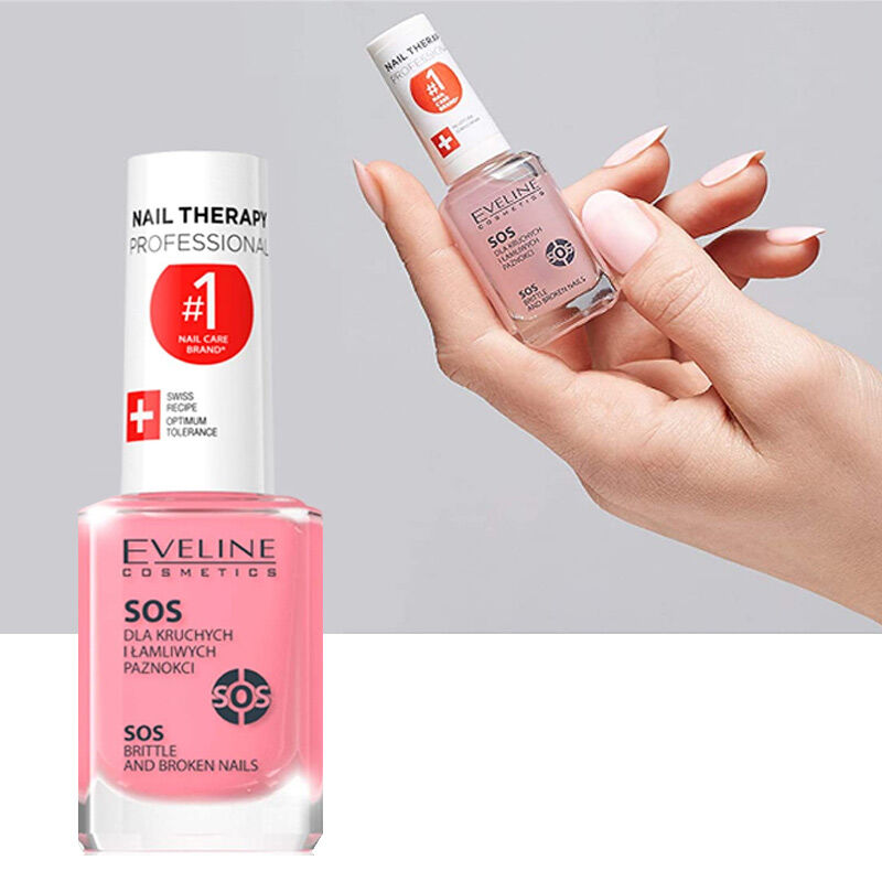 Кондиционер для ногтей Eveline Cosmetics Sos Nails Мультивитаминный 12 мл
