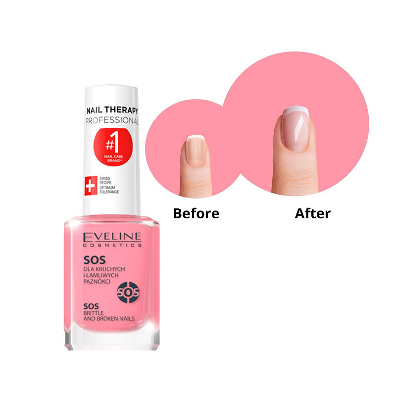 Кондиционер для ногтей Eveline Cosmetics Sos Nails Мультивитаминный 12 мл