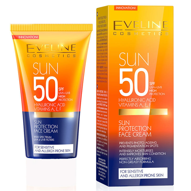 Eveline Sun Protection Face Cream Spf 50 50 ml