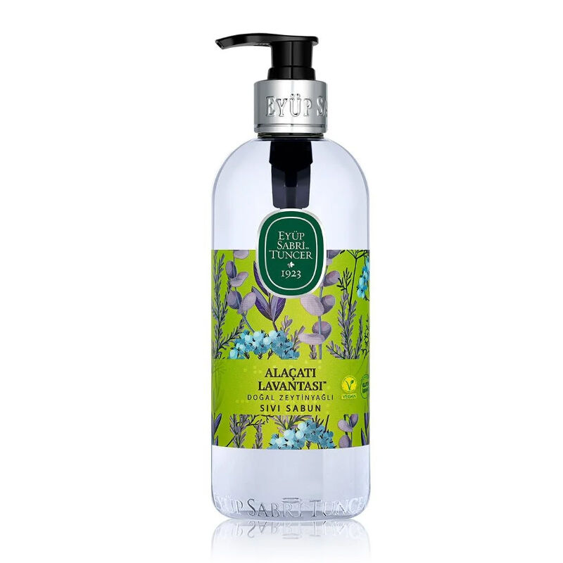 Eyüp Sabri Tuncer Alaçatı Lavender Natural Olive Oil Liquid Soap 500 ml