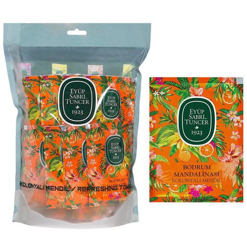 Eyüp Sabri Tuncer Bodrum Tangerine Refreshing Towel 50 pcs (large Size)