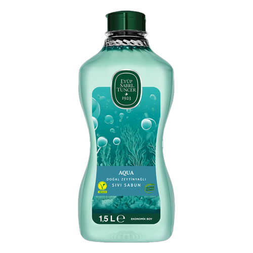 Eyüp Sabri Tuncer Natural Olive Oil Liquid Soap Aqua 1.5 l