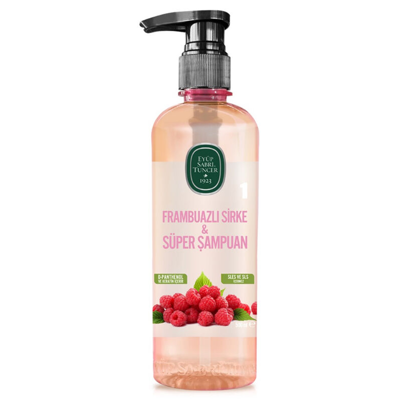 Eyüp Sabri Tuncer Raspberry Vinegar And Super Shampoo 500 ml