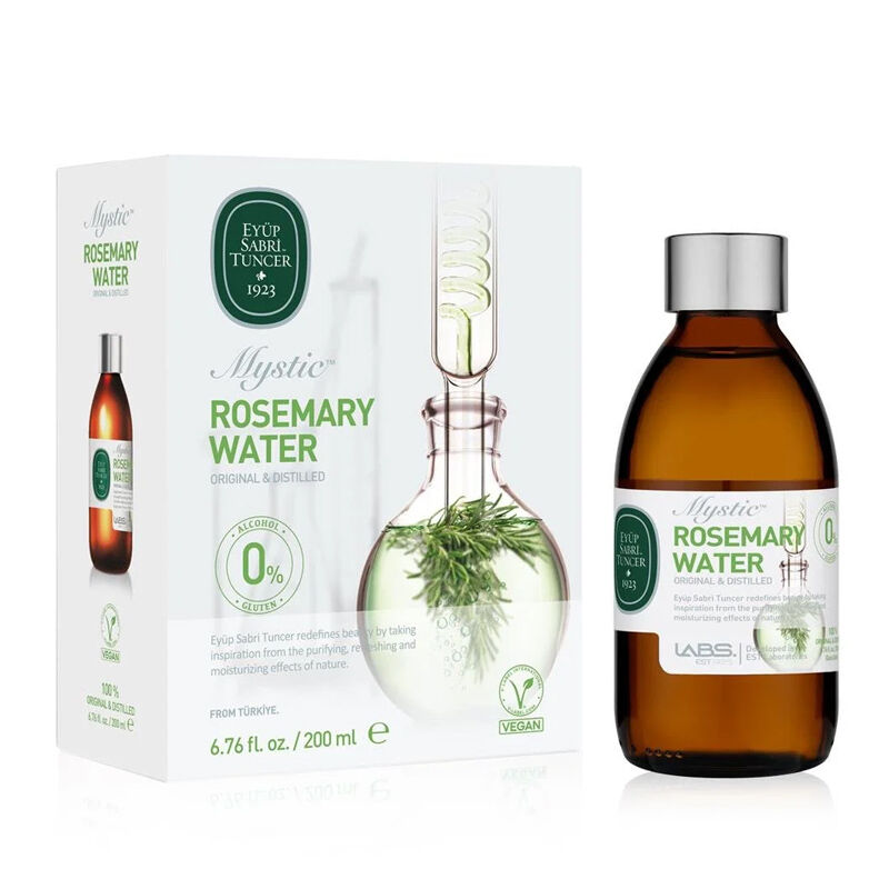Eyüp Sabri Tuncer Mystic Rosemary Water Glass Bottle 200 ml