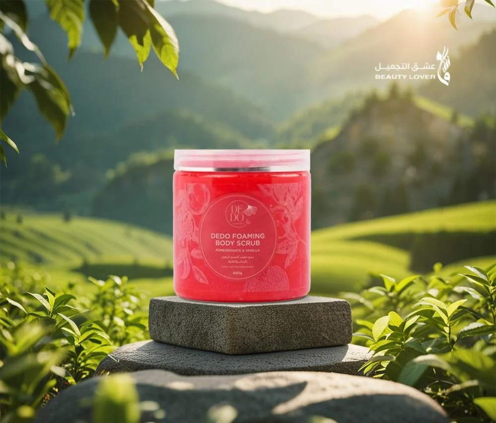 Dido Foaming Sugar Scrub with Pomegranate and Vanilla 600g
