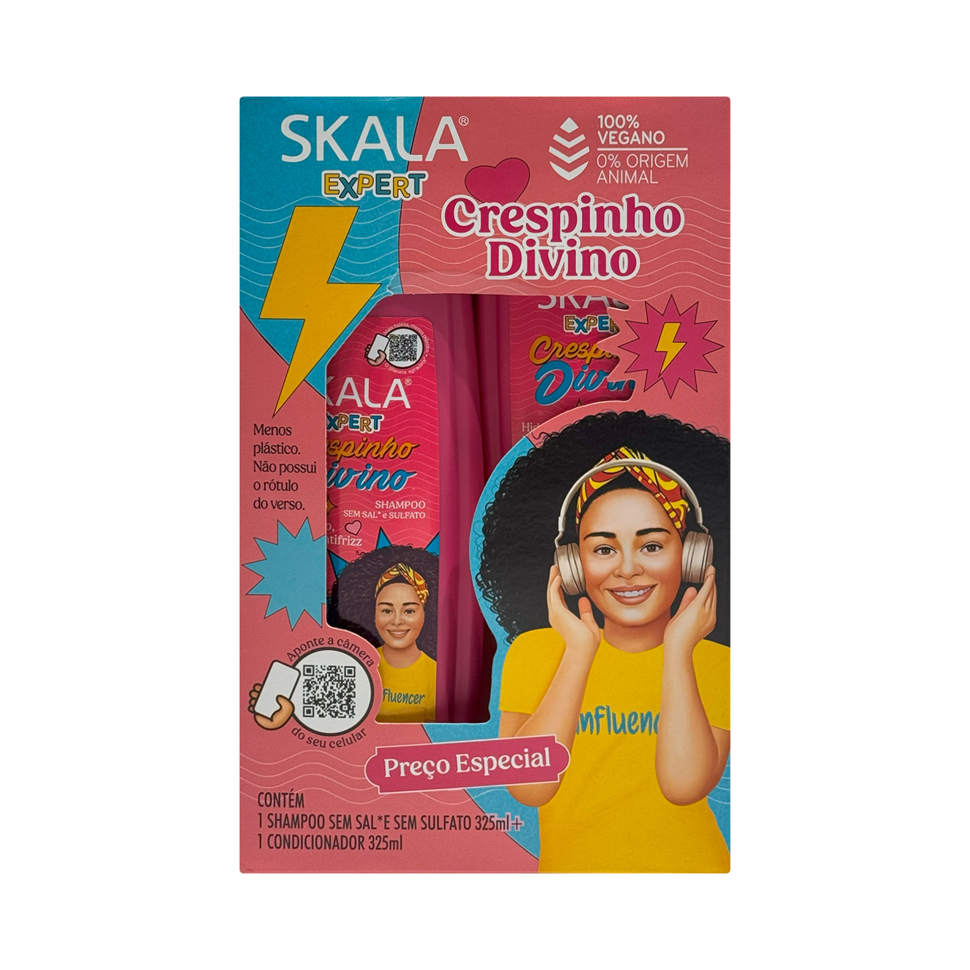 Scala Expert Chrisfino DeVino Shampoo and Conditioner Set for Kids - 325 ml