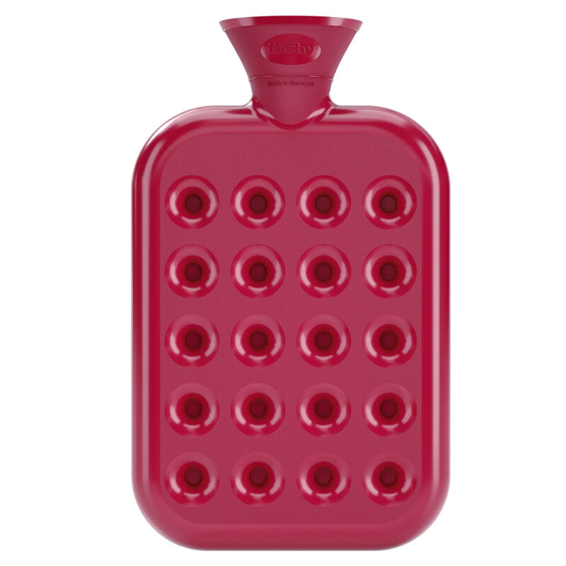 Fashy Termofor Honeycomb Hot Water Bag - Pink 1.2 l
