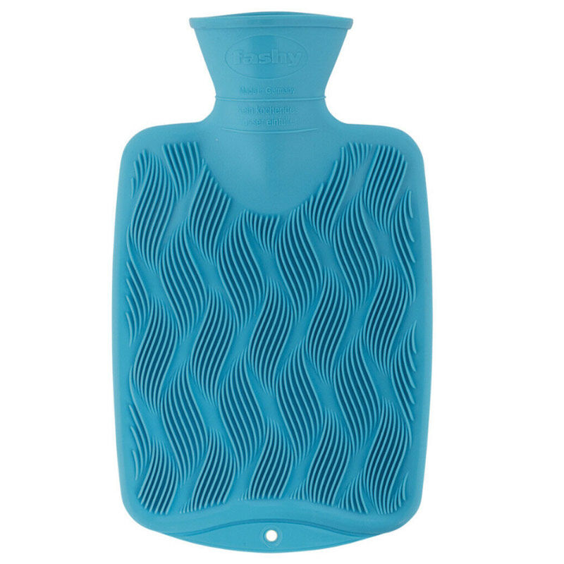 Fashy Termofor Children's Wave Pattern Hot Water Bag - Blue 0.8 l